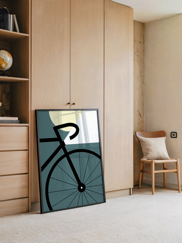 Fahrrad Minimalistisch Geometrisch