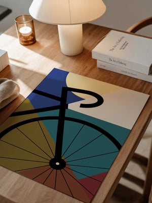 Fahrrad Abstrakt Formenspiel