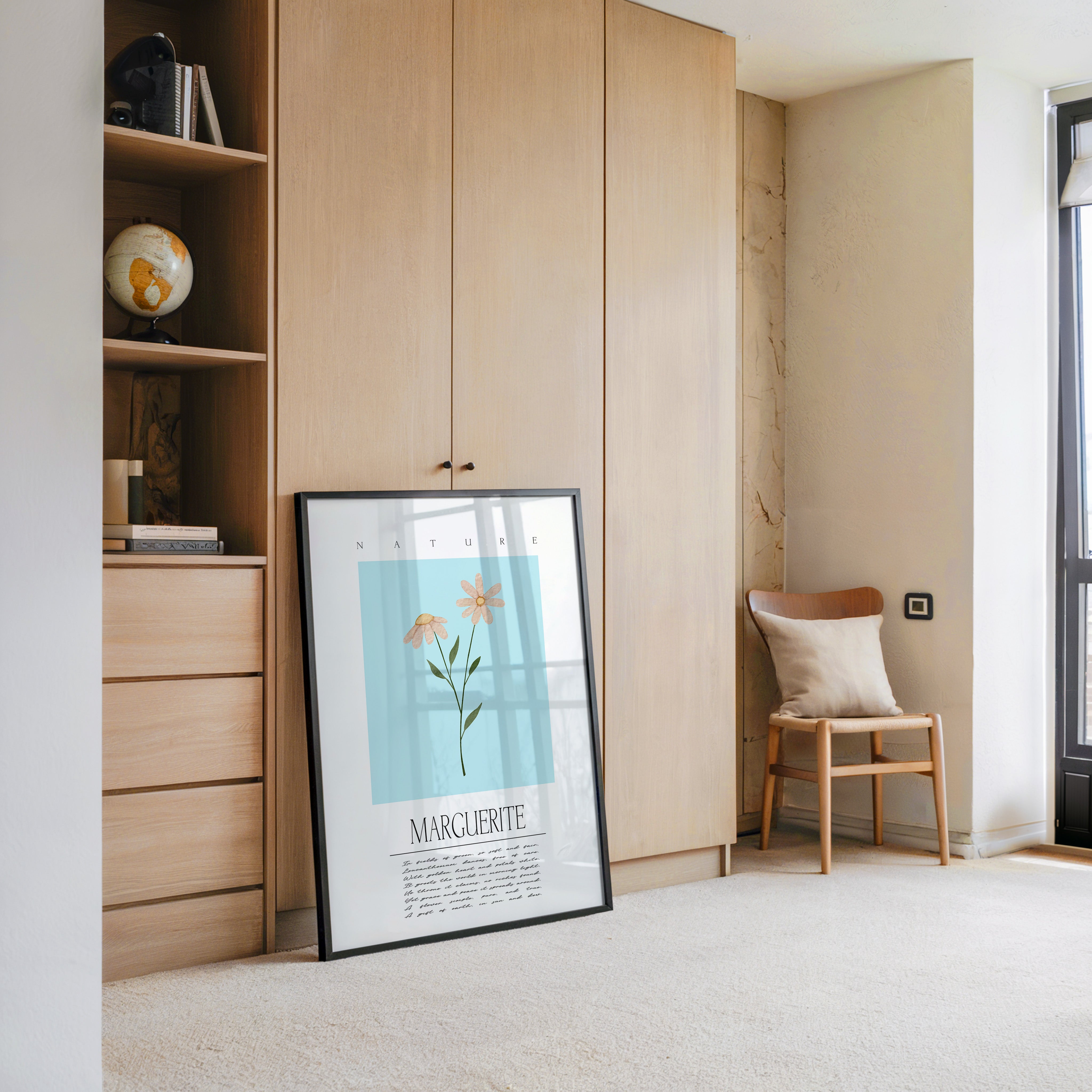 Margueriten Pastell Aquarelloptik