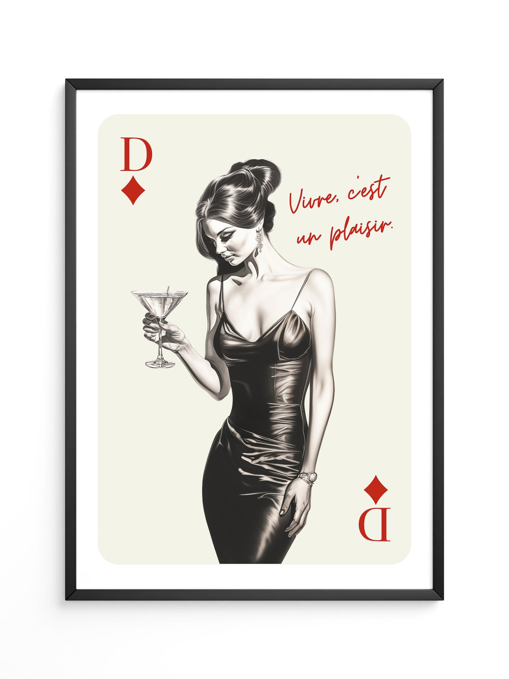 Kartenkönigin Cocktail Glamour