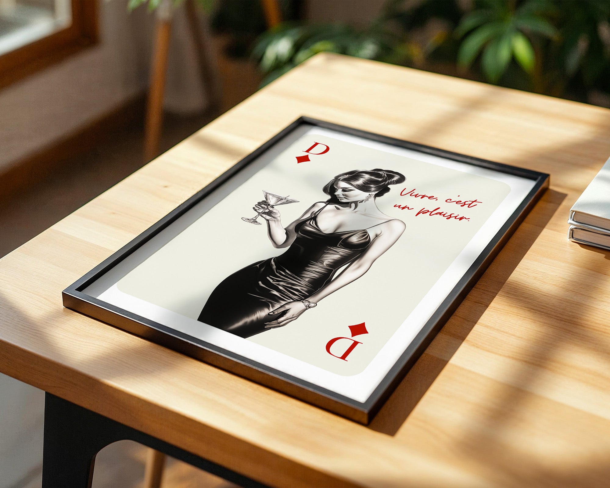 Kartenkönigin Cocktail Glamour