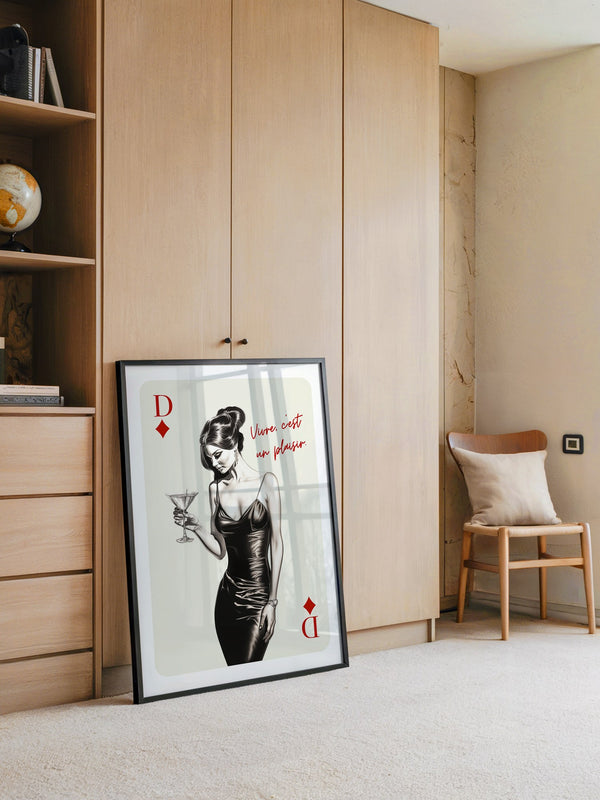 Kartenkönigin Cocktail Glamour