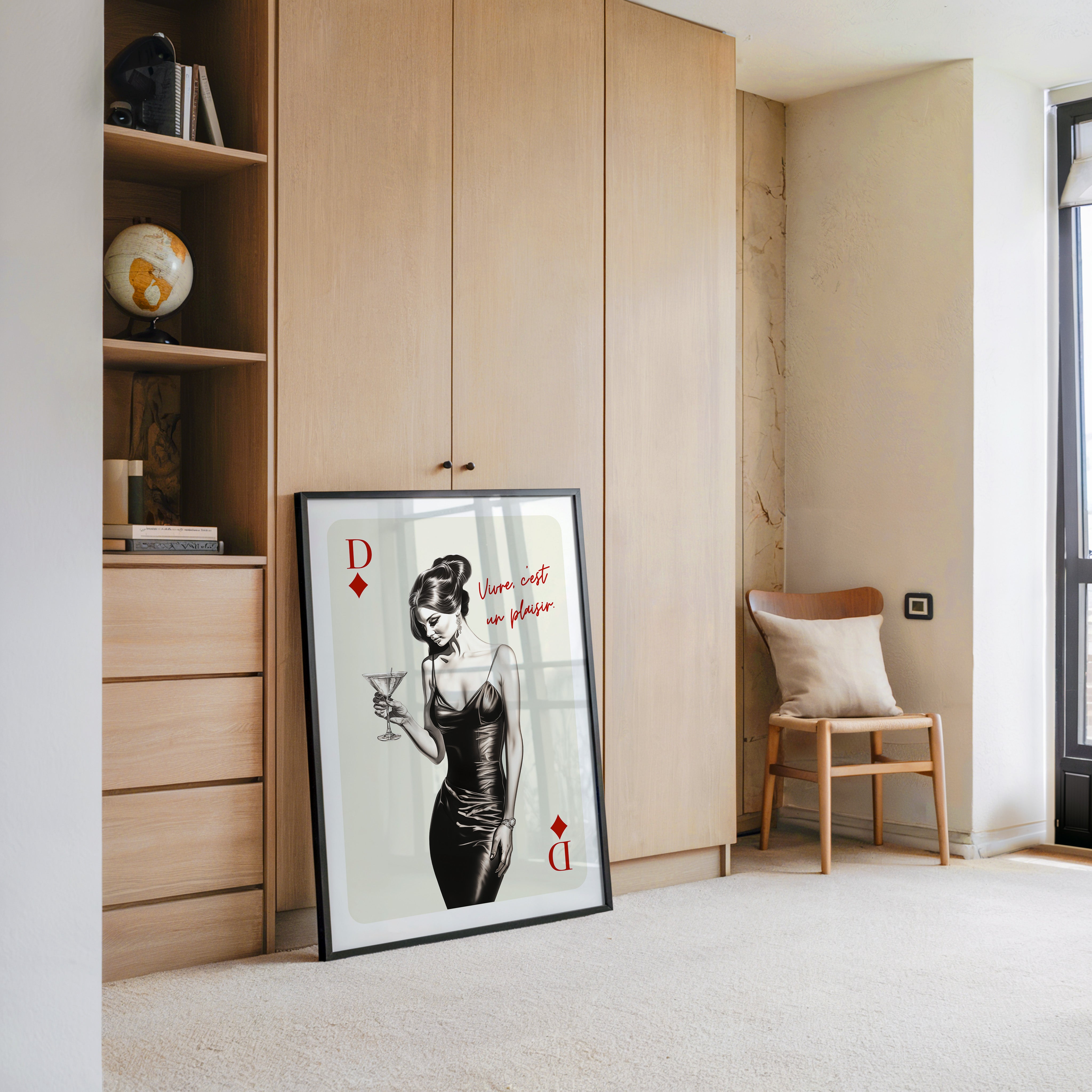 Kartenkönigin Cocktail Glamour