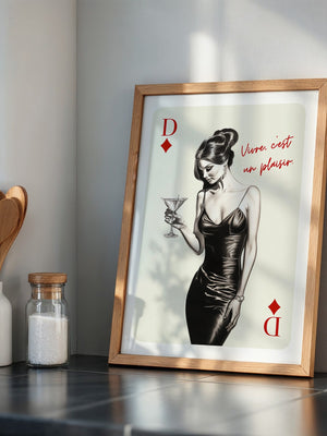 Kartenkönigin Cocktail Glamour