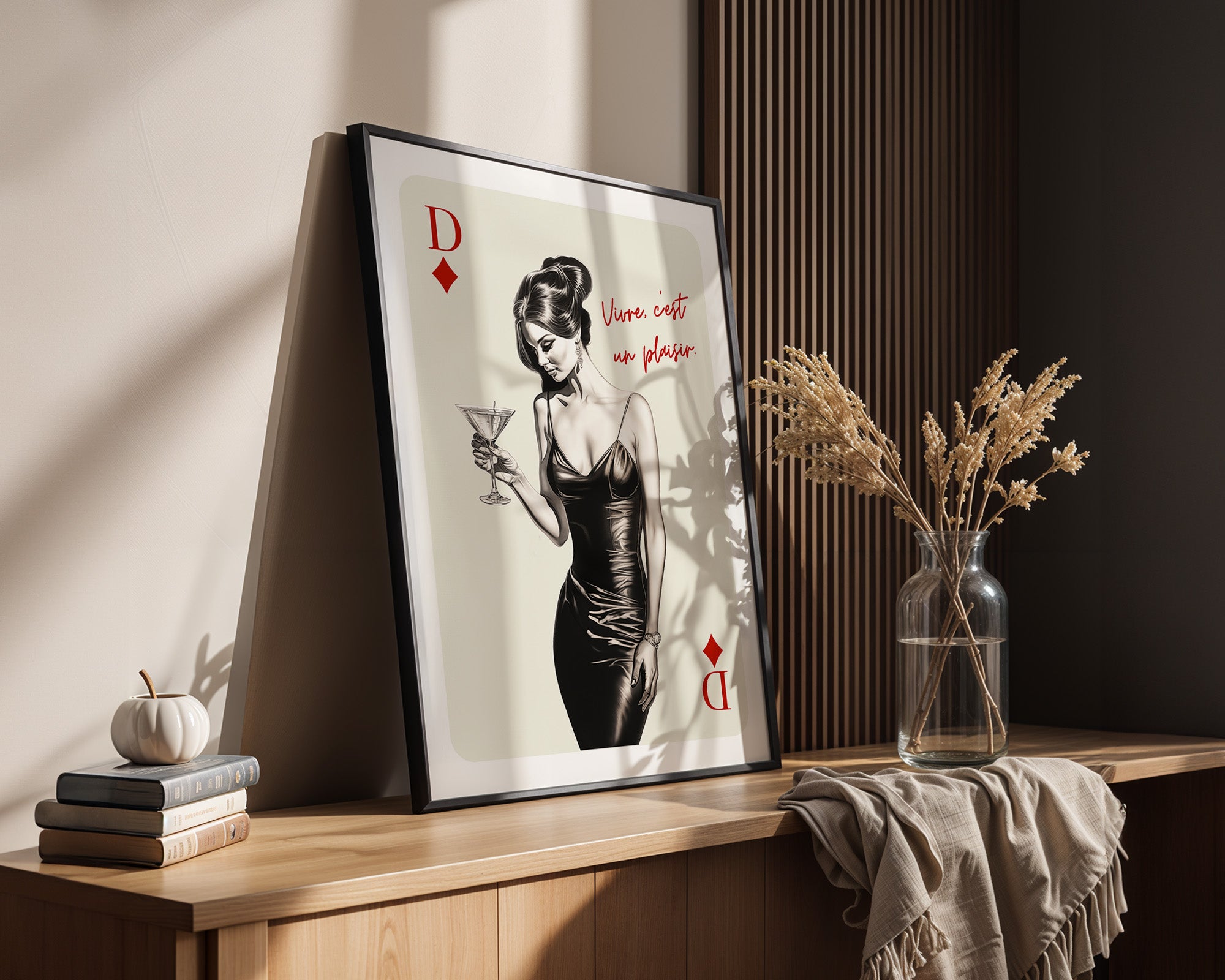 Kartenkönigin Cocktail Glamour