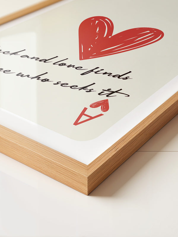 Herz Ass Karte Zeichnung