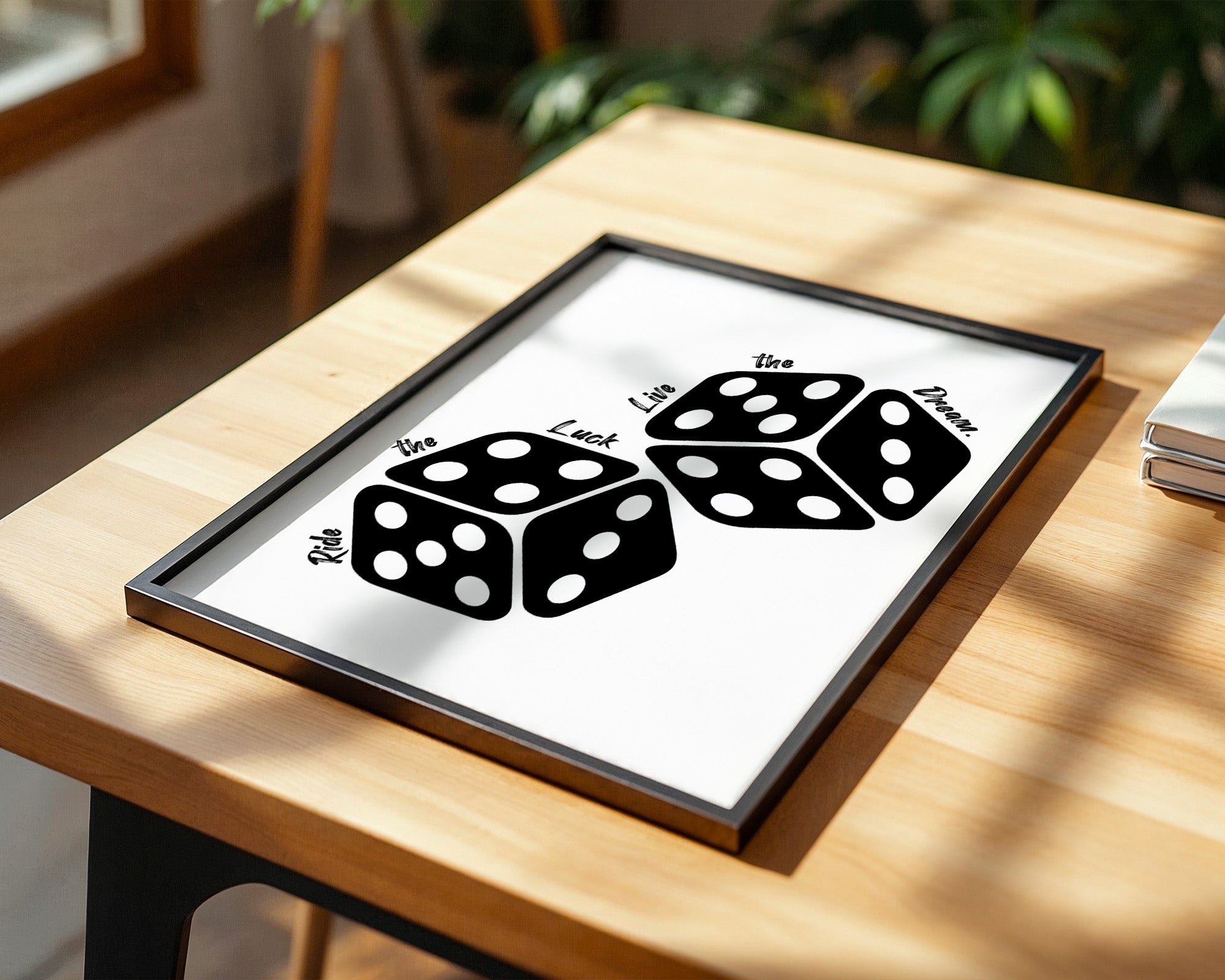 Würfel Perspektive Schwarzweiß