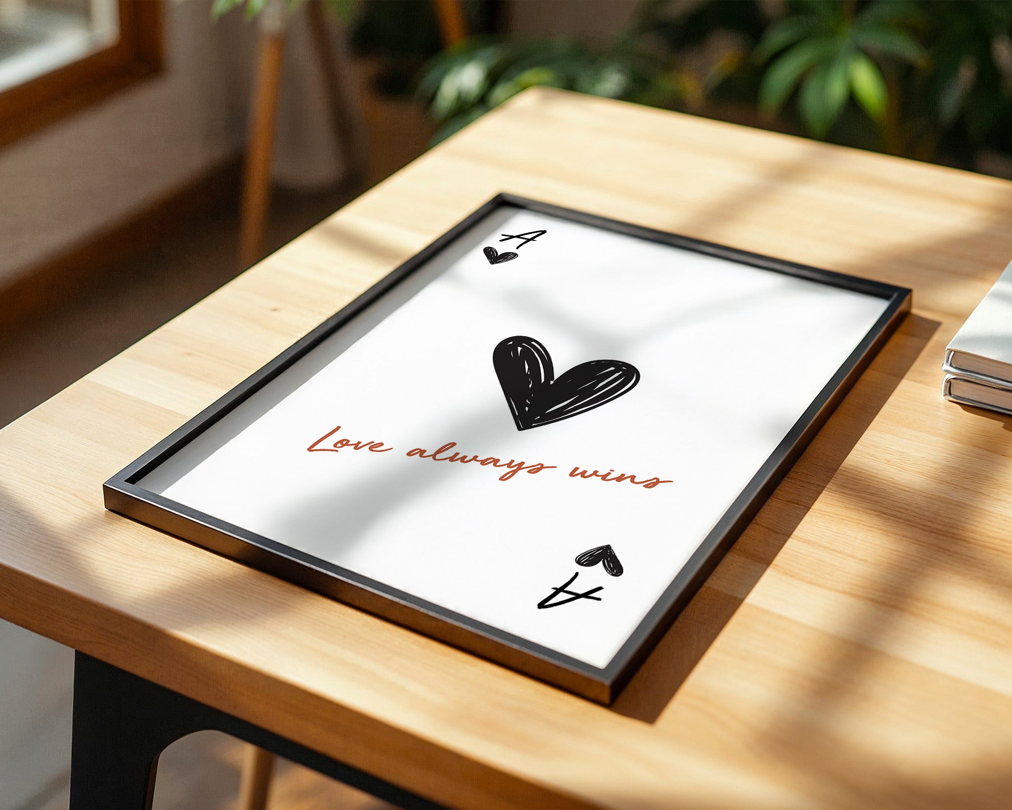 As Herz Skizze schwarz