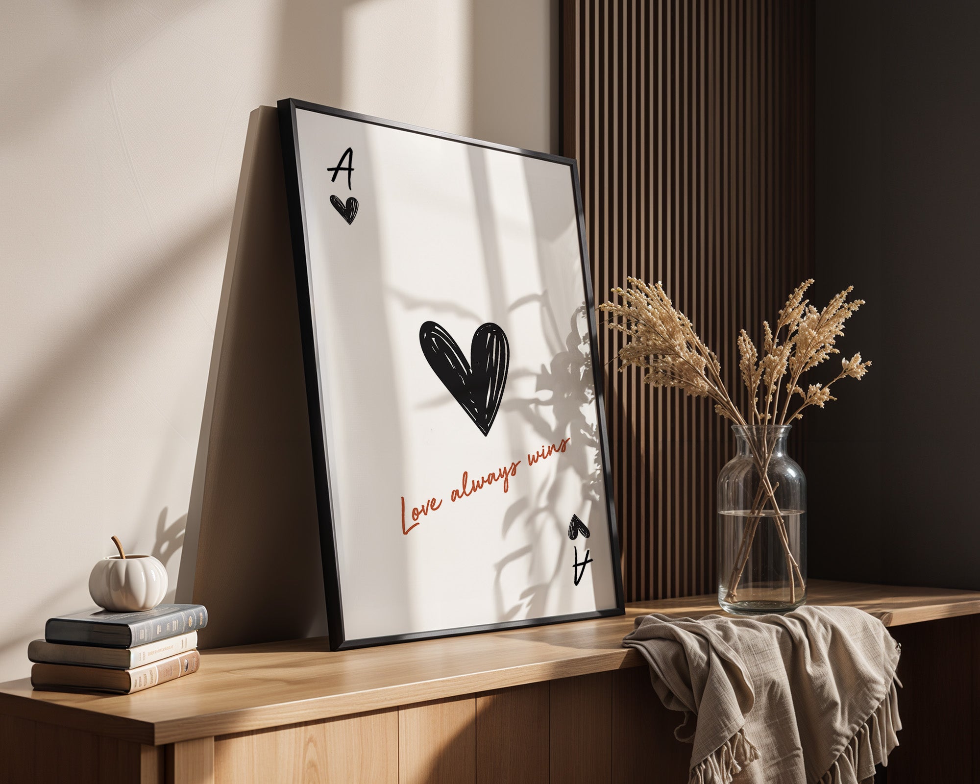 As Herz Skizze schwarz