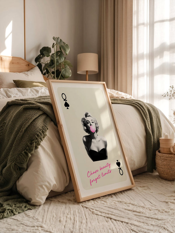 Pokerkönigin Pink PopArt