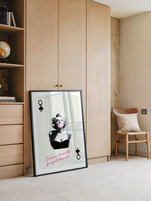 Pokerkönigin Pink PopArt