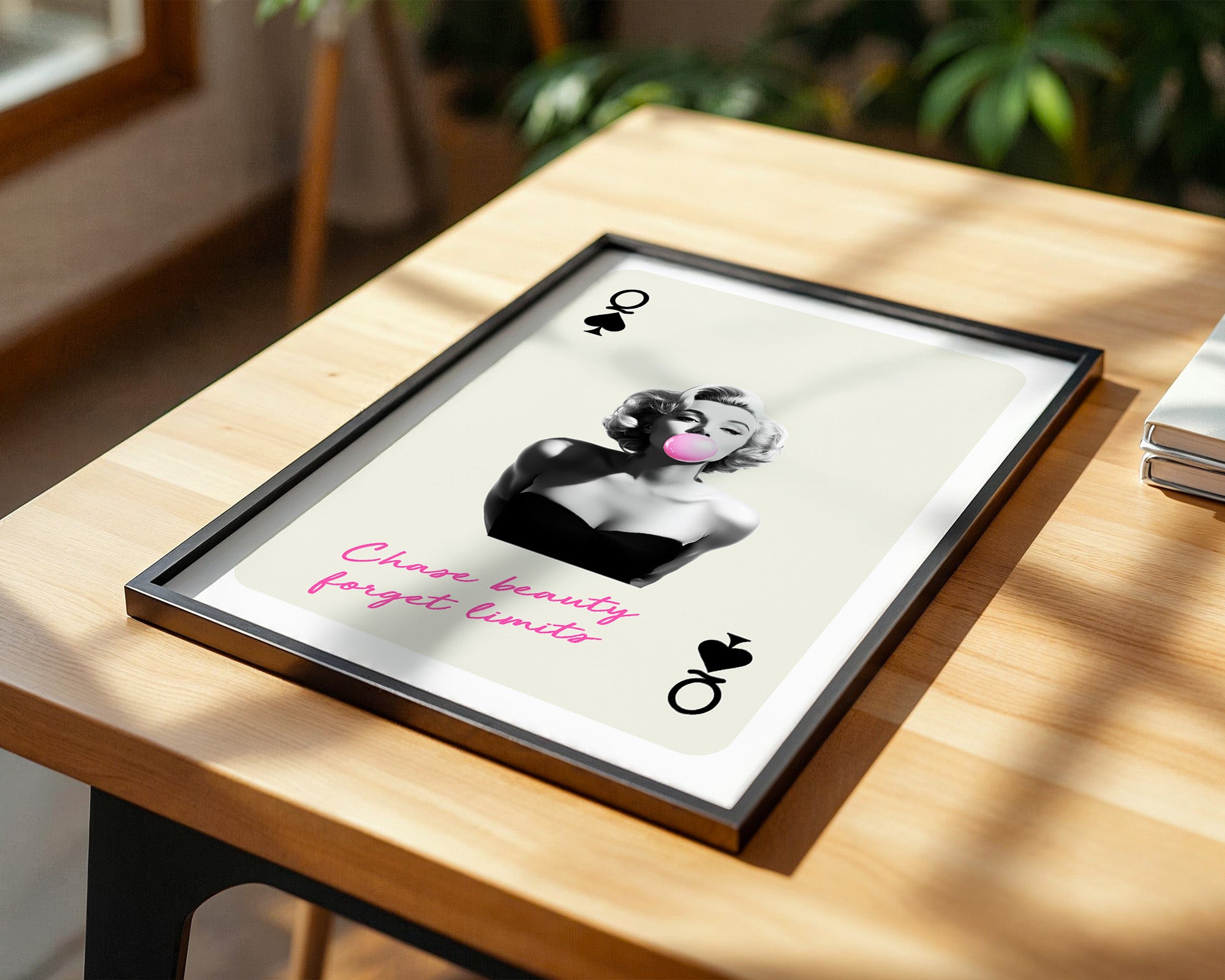 Pokerkönigin Pink PopArt