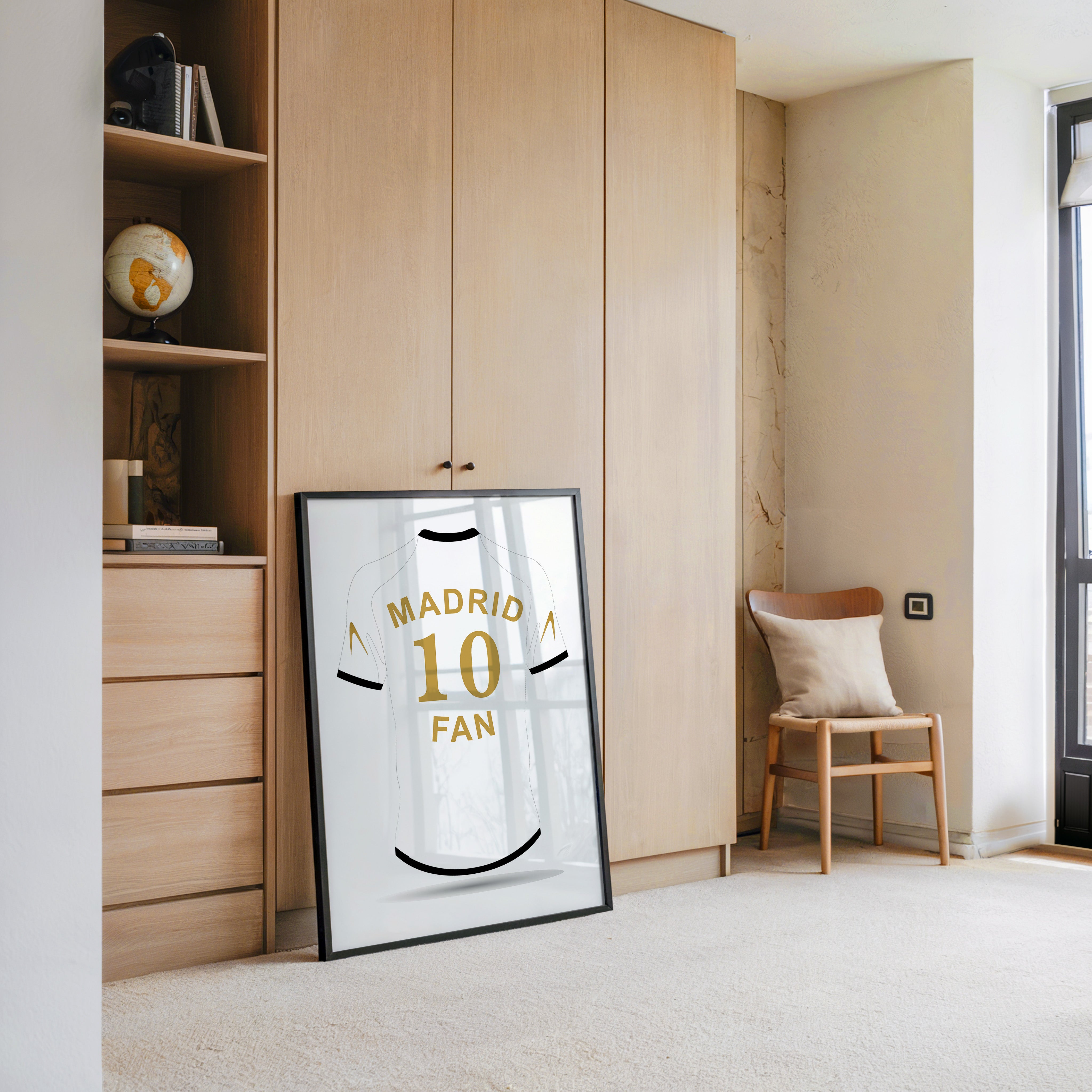 Madrid Trikot Weiß Gold