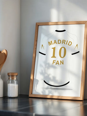 Madrid Trikot Weiß Gold