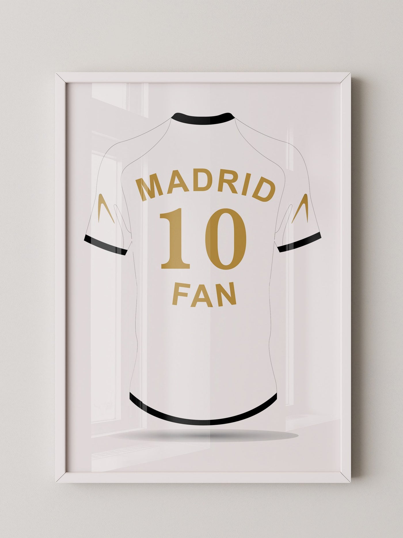 Madrid Trikot Weiß Gold