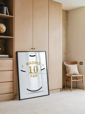 Madrid Trikot Weiß Gold