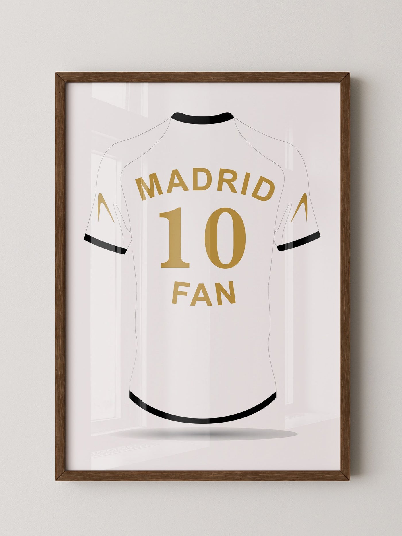 Madrid Trikot Weiß Gold