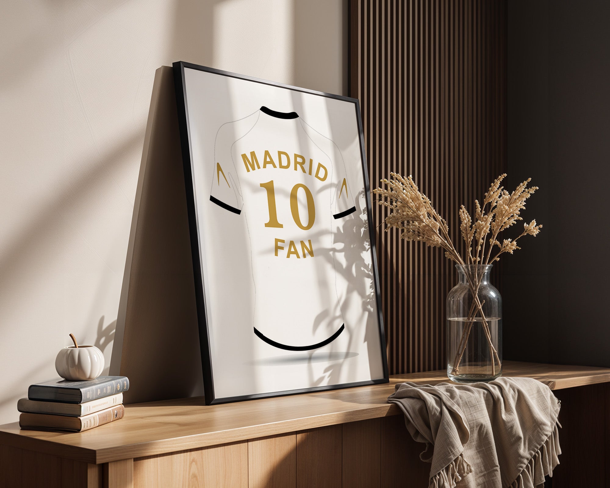 Madrid Trikot Weiß Gold