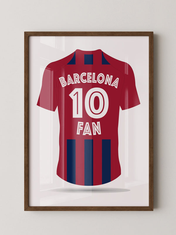 Barcelona Trikot Rot Blau