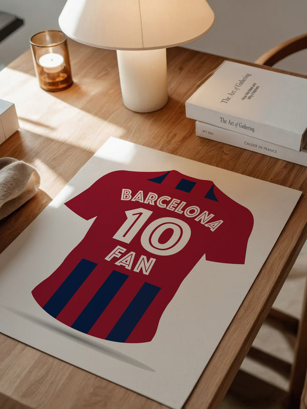 Barcelona Trikot Rot Blau