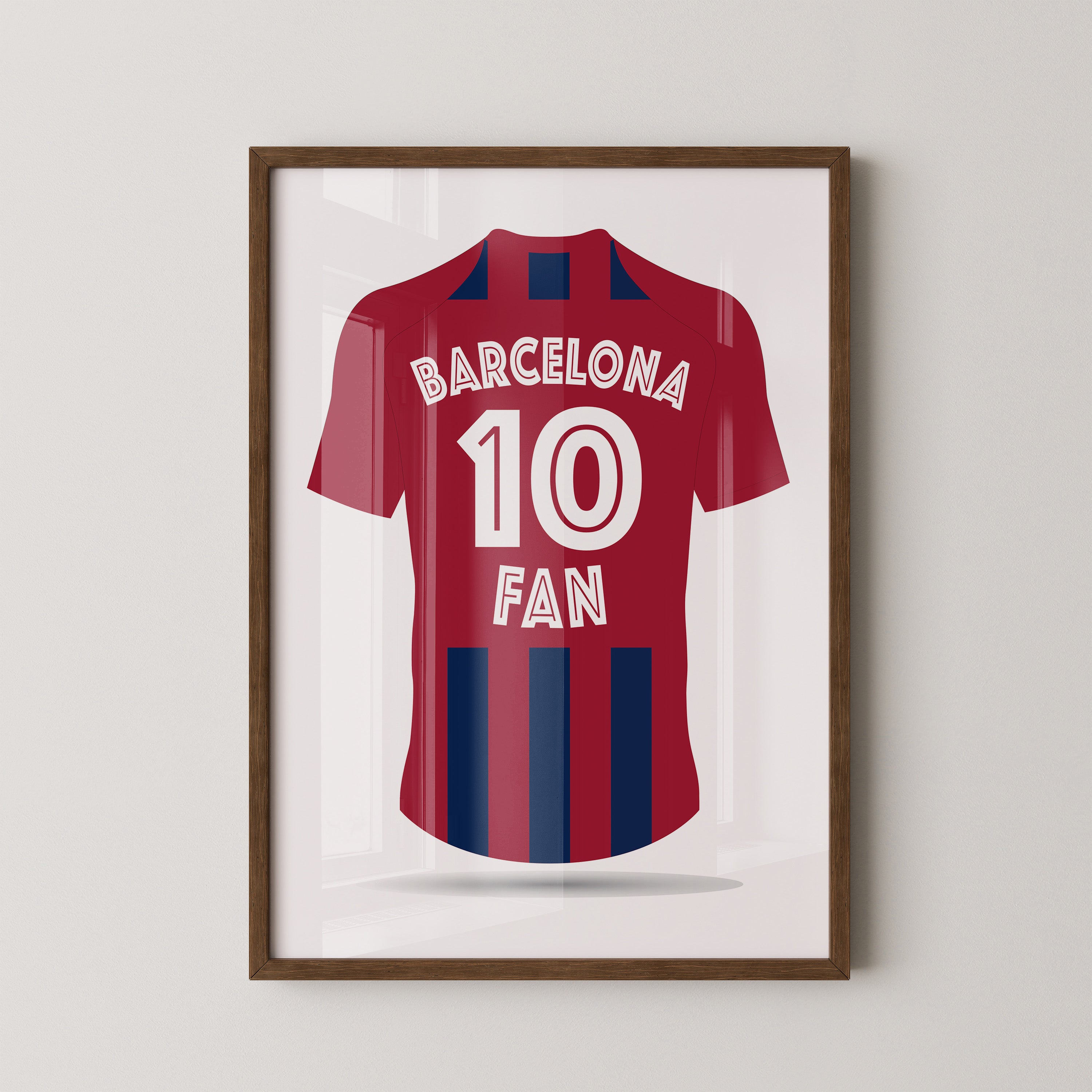 Barcelona Trikot Rot Blau