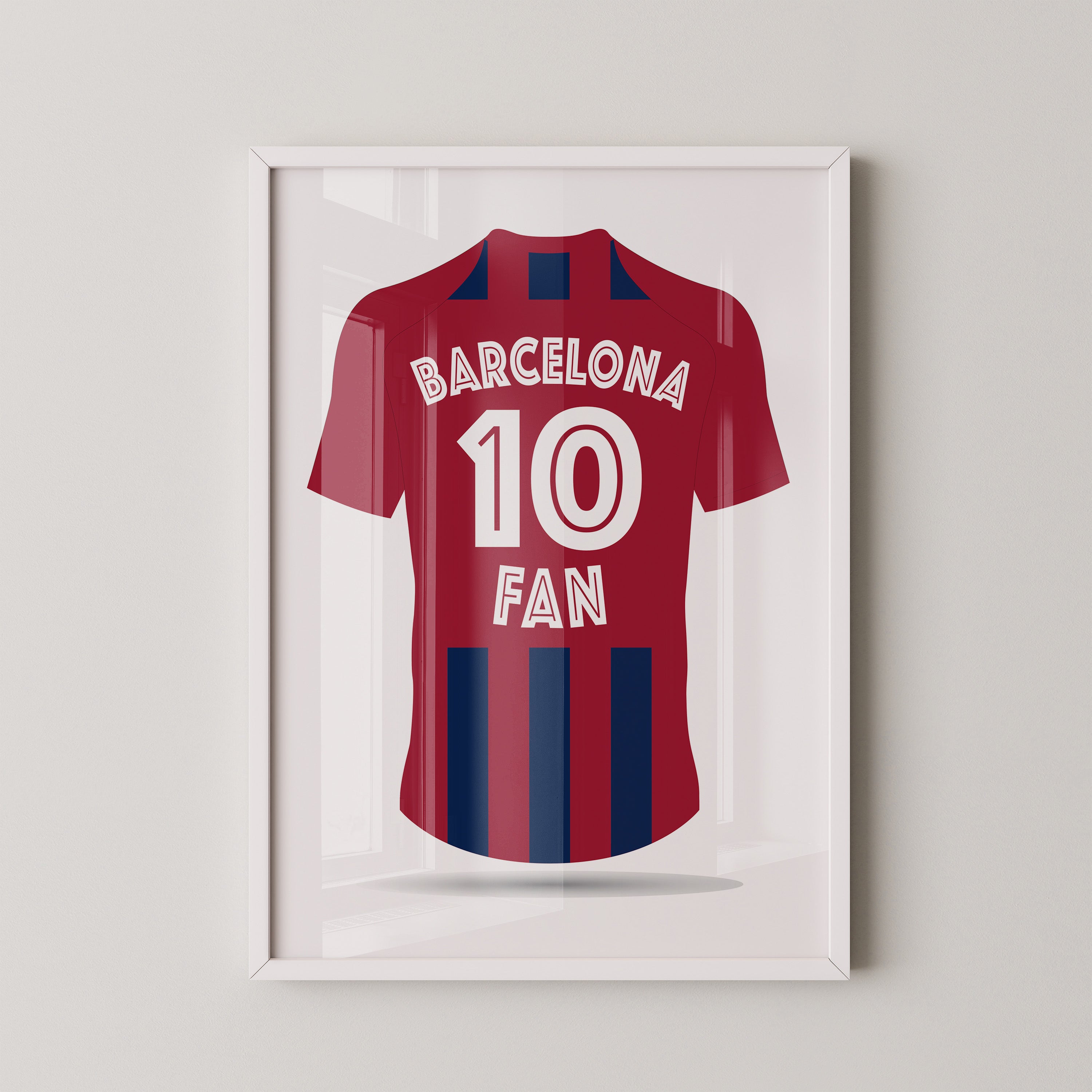 Barcelona Trikot Rot Blau