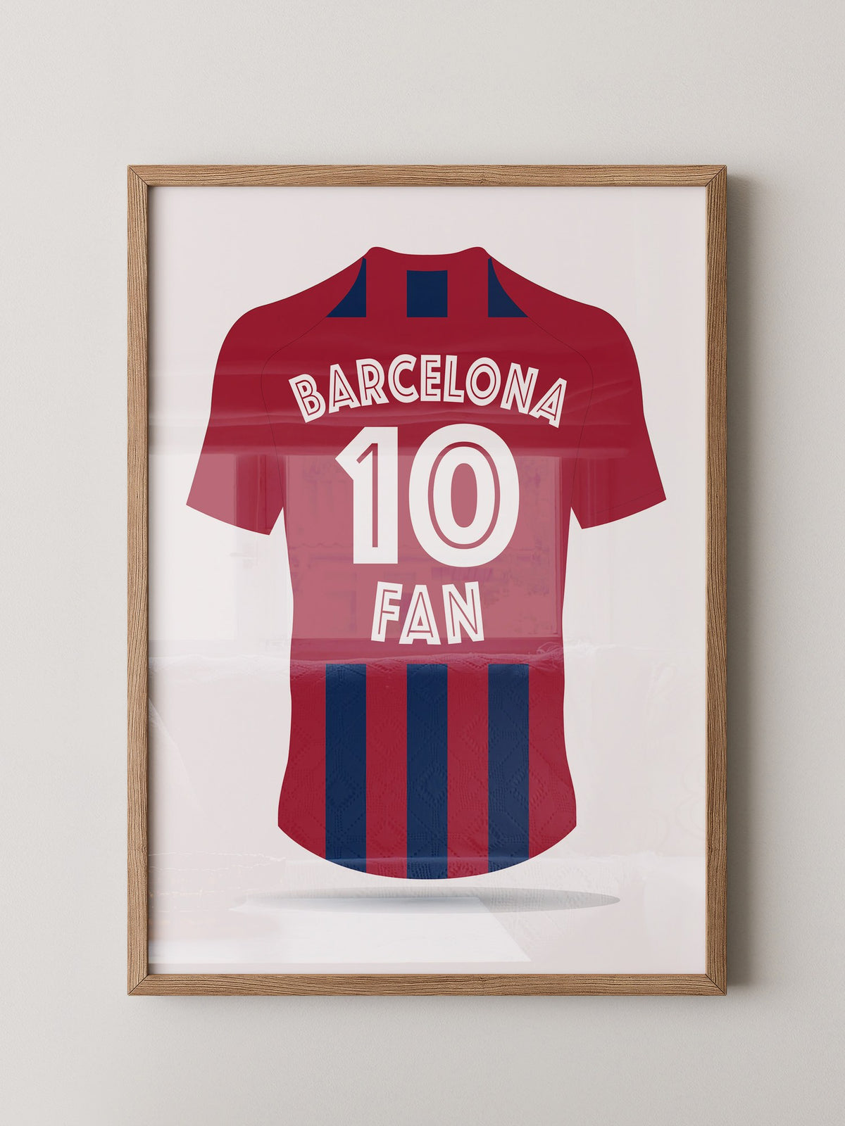 Barcelona Trikot Rot Blau
