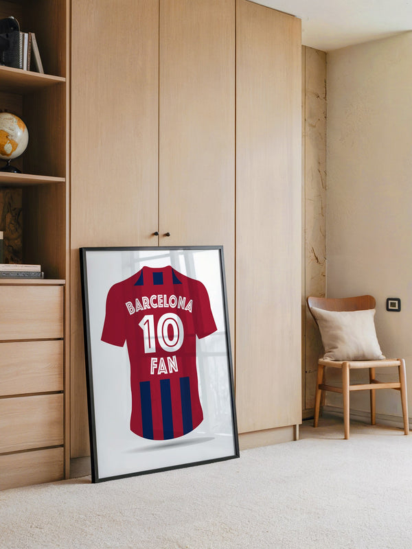 Barcelona Trikot Rot Blau
