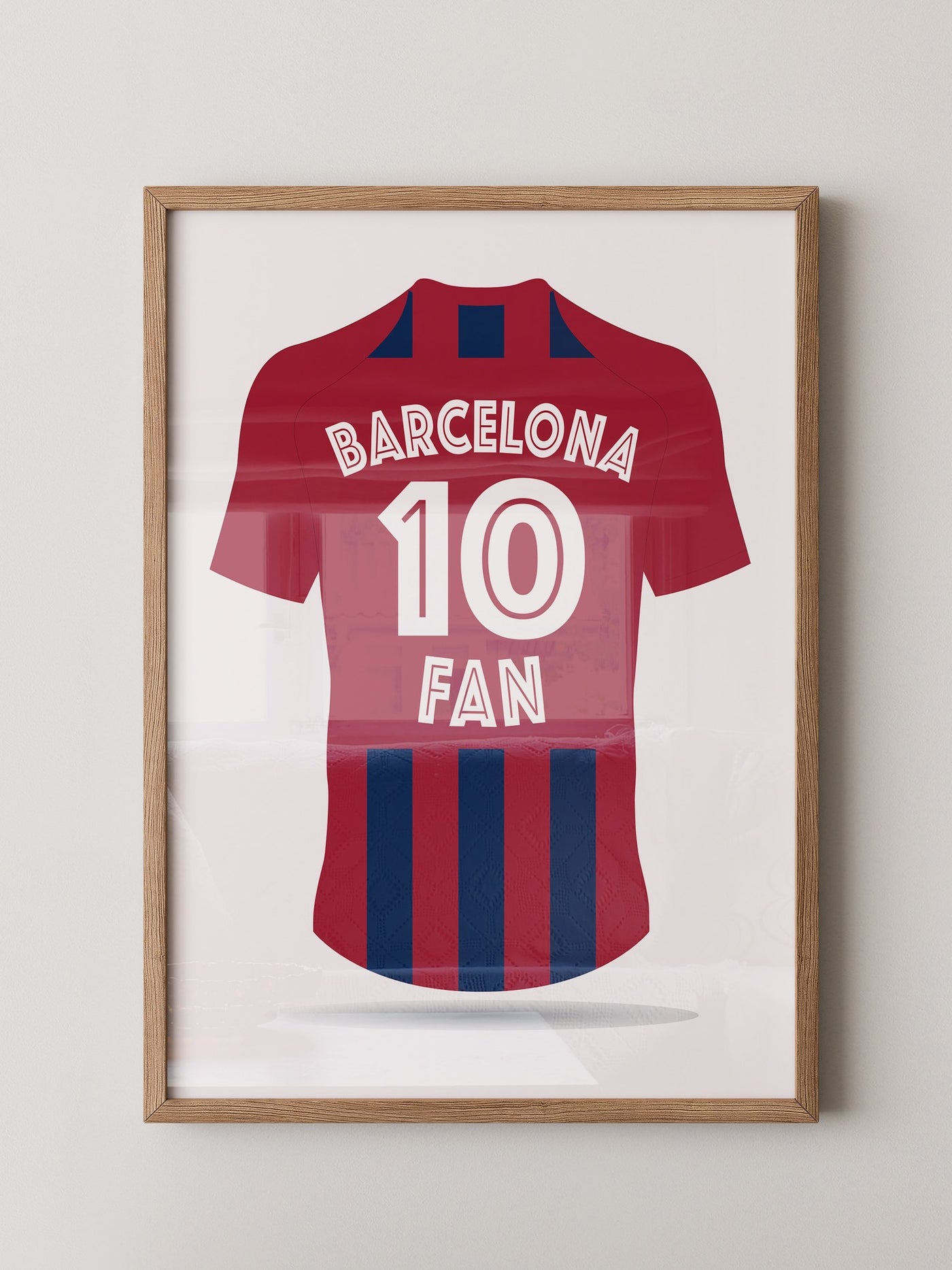 Barcelona Trikot Rot Blau