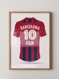Barcelona Trikot Rot Blau