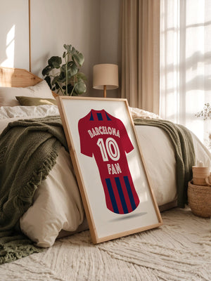 Barcelona Trikot Rot Blau