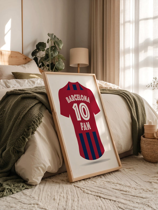 Barcelona Trikot Rot Blau