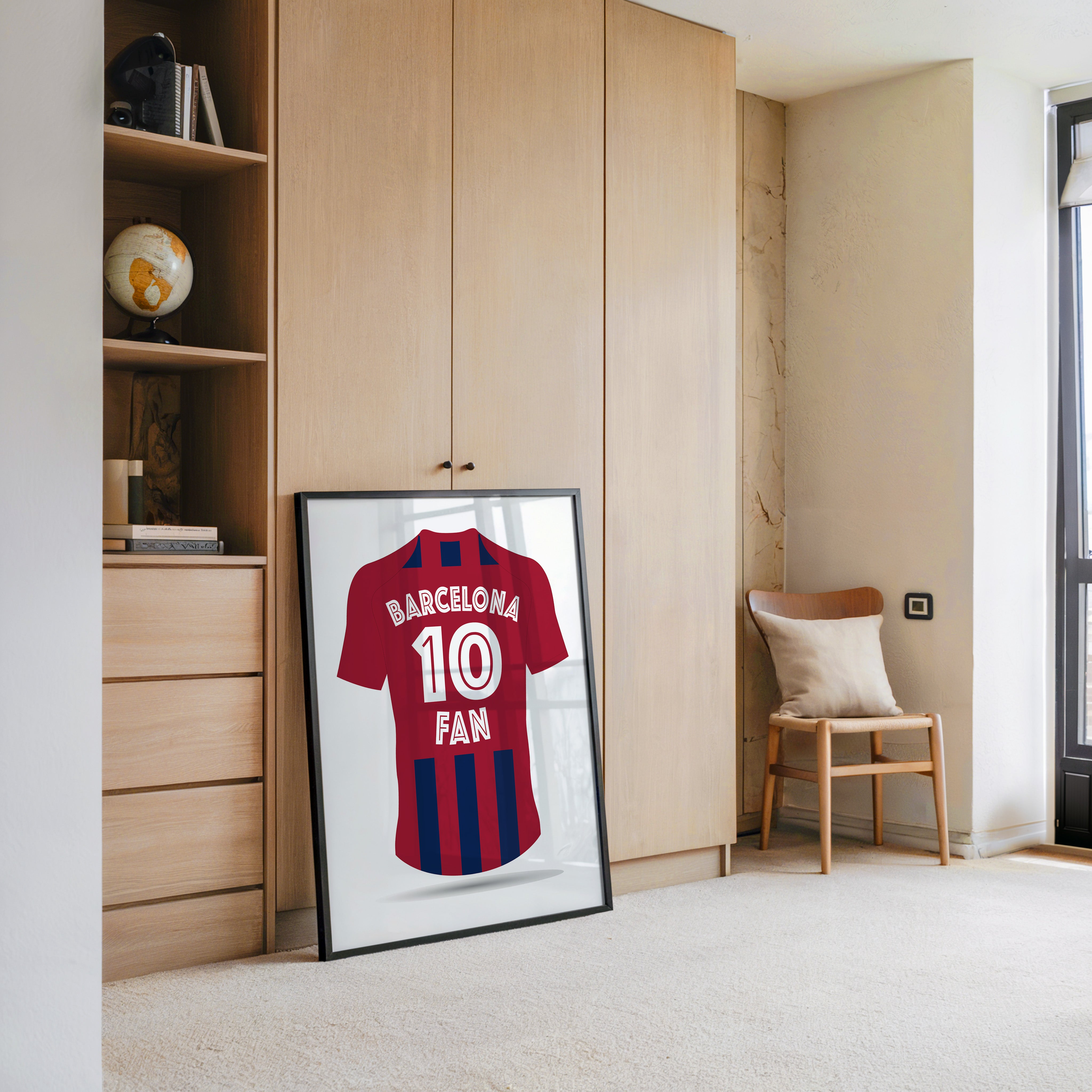 Barcelona Trikot Rot Blau