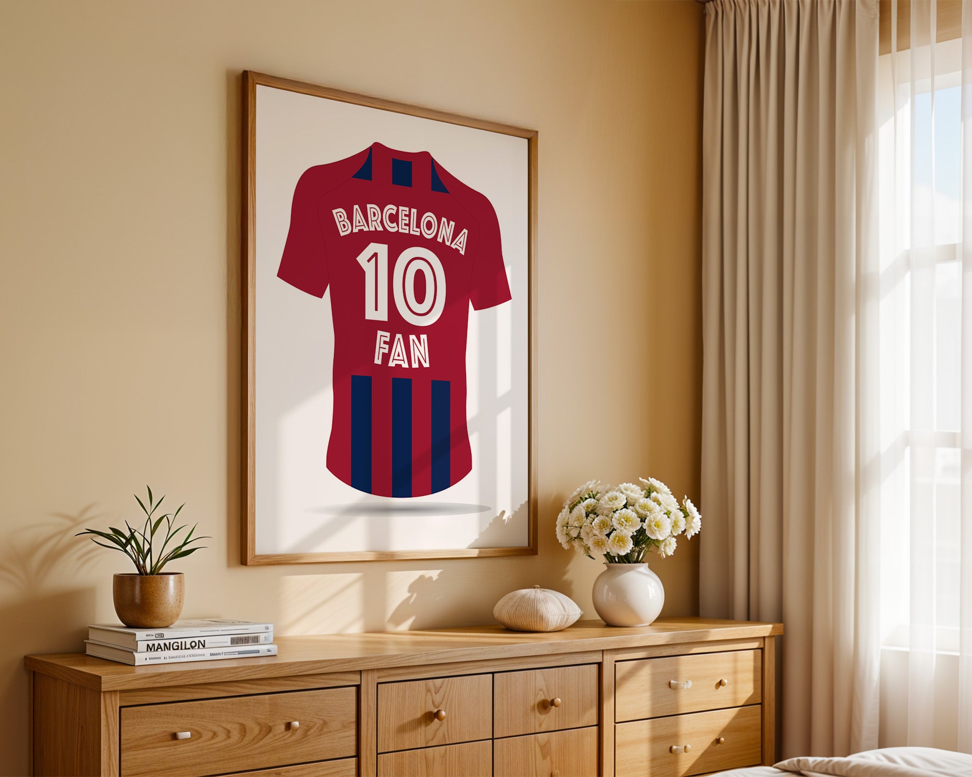 Barcelona Trikot Rot Blau