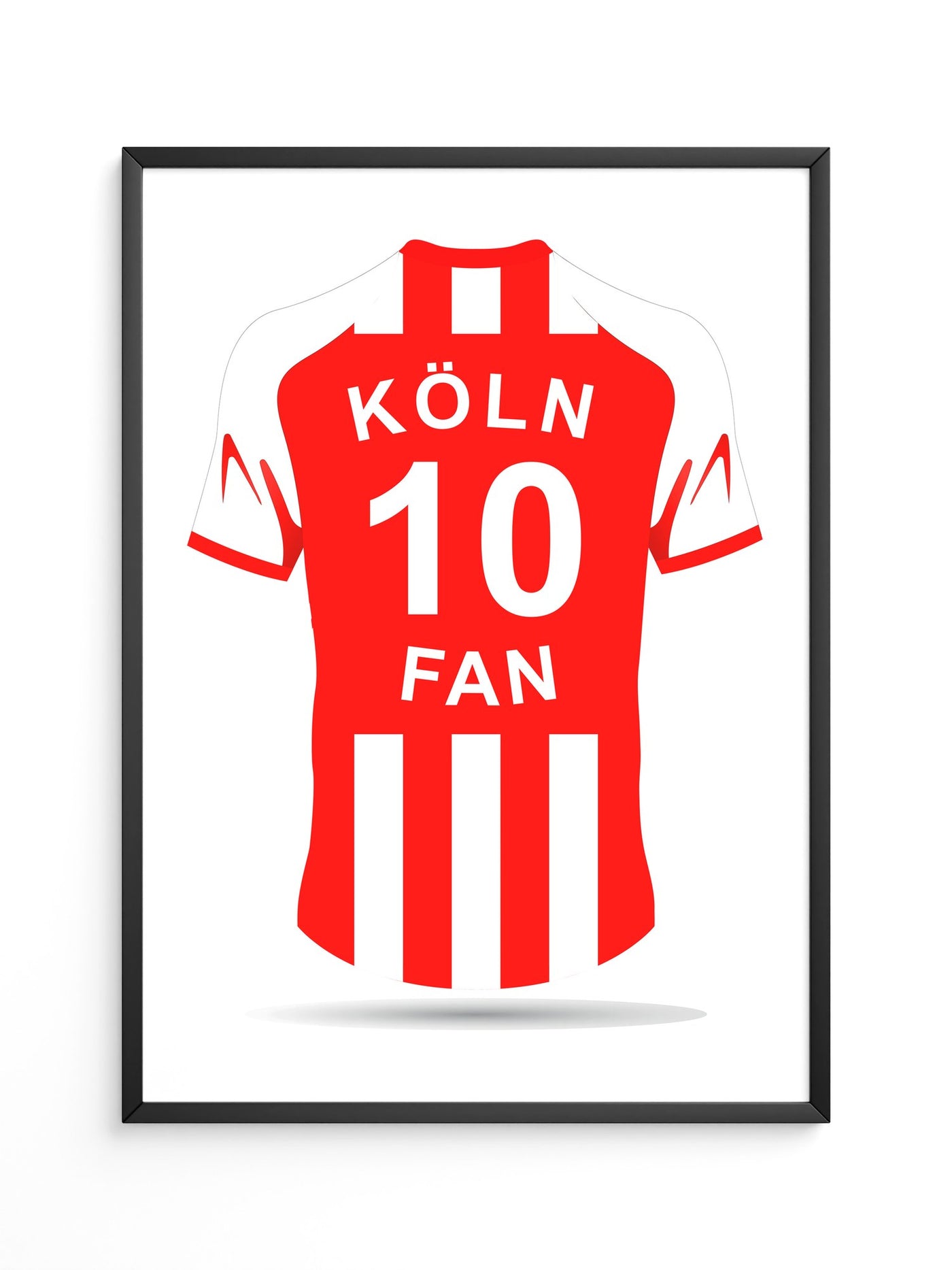 Köln Trikot Rot Streifen