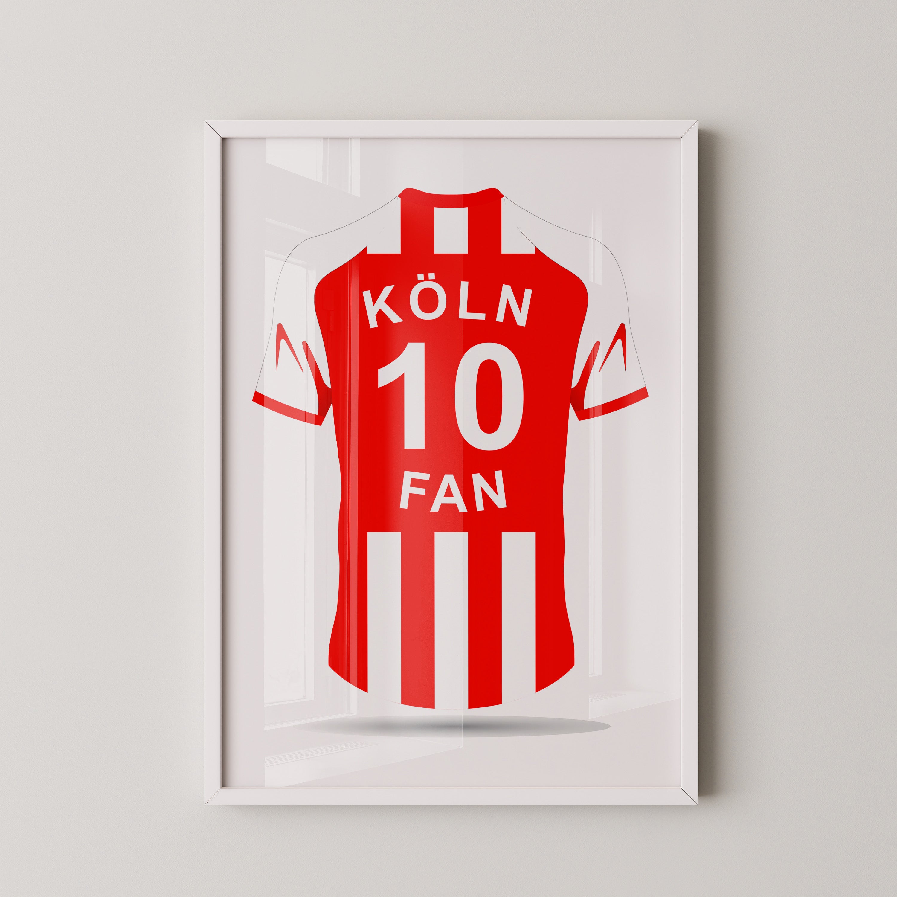 Köln Trikot Rot Streifen