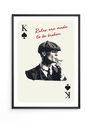 Pik König Retro Stil