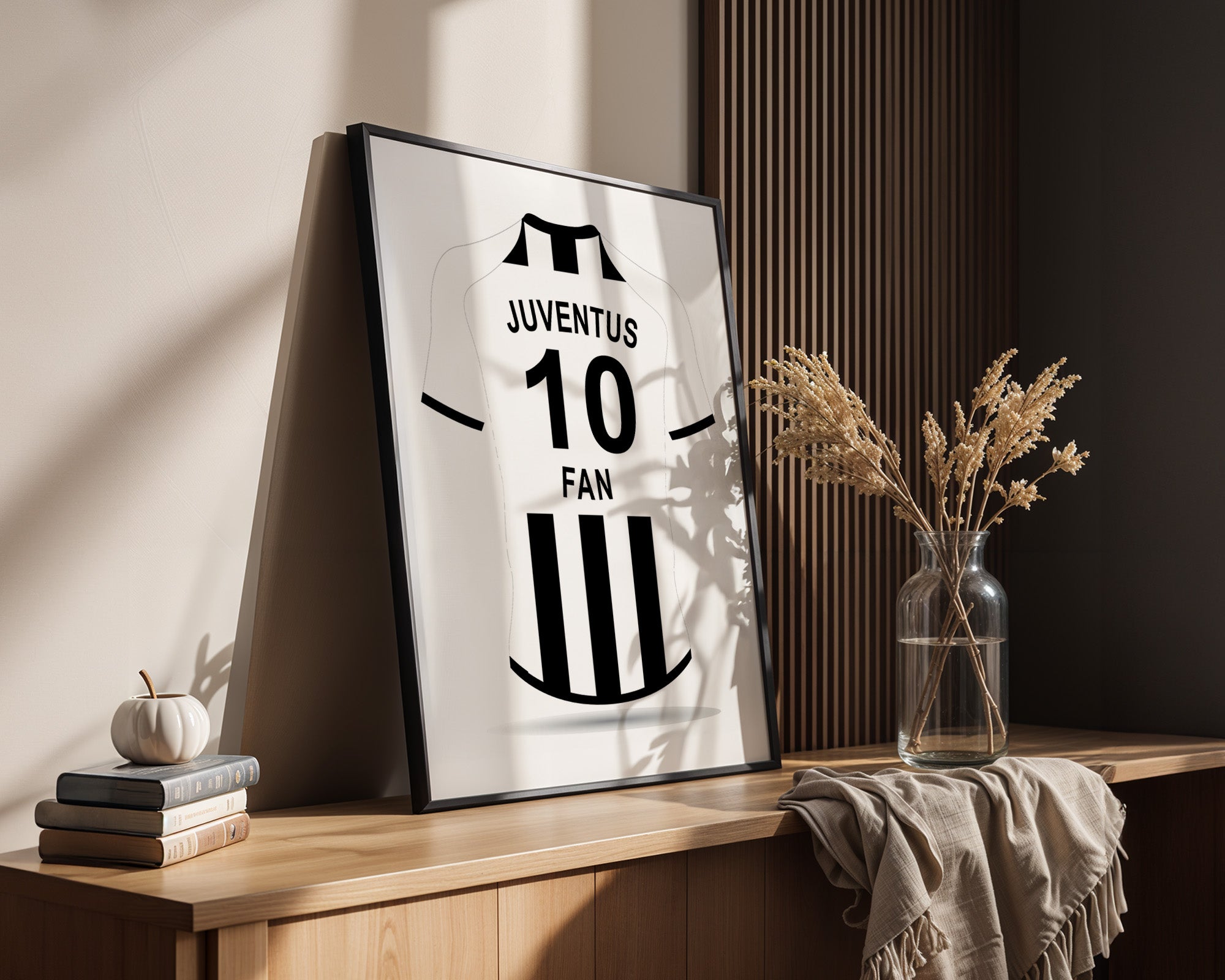 Trikot Streifenklassiker Schwarzweiß