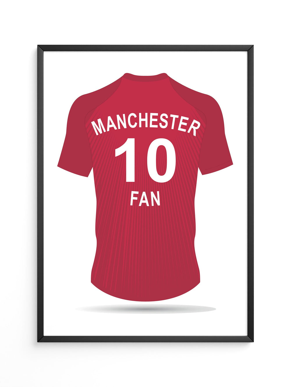 Manchester Trikot Rückenansicht