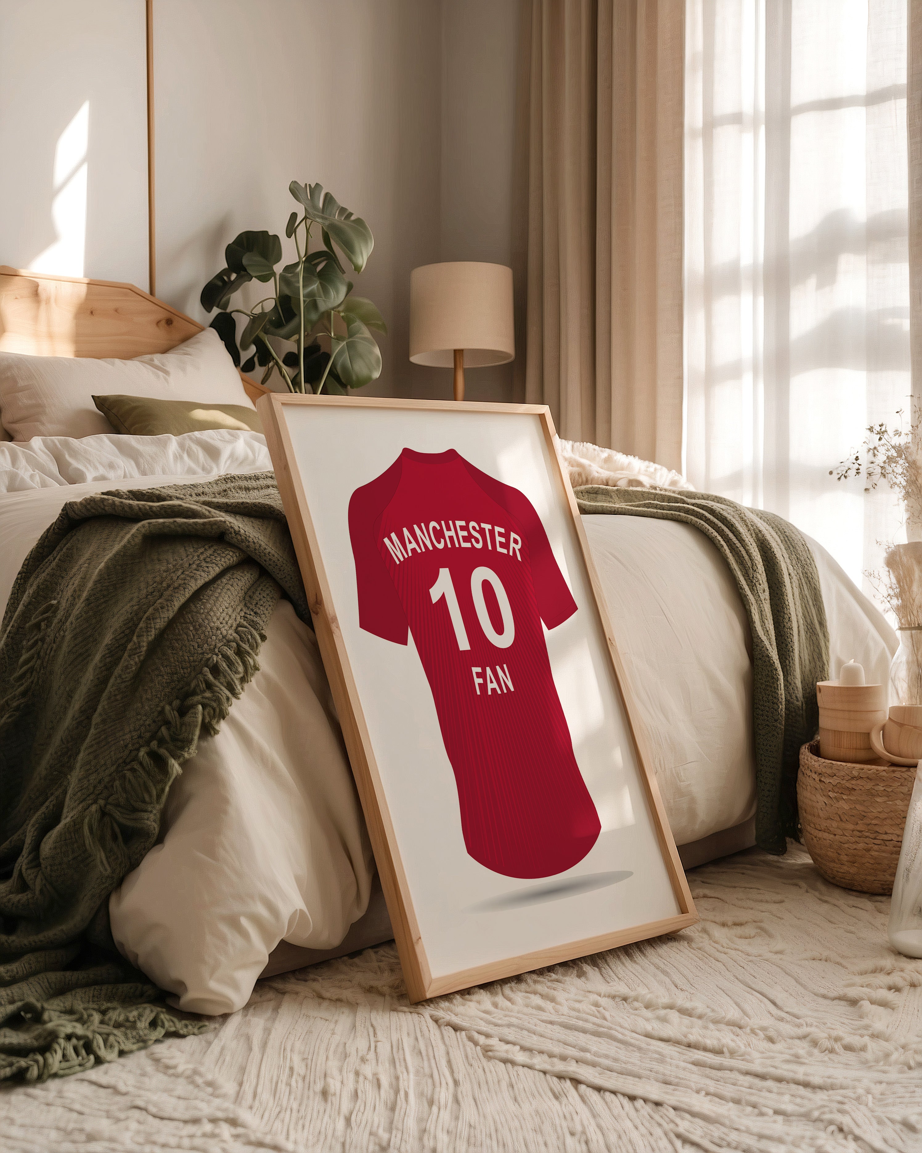 Manchester Trikot Rückenansicht