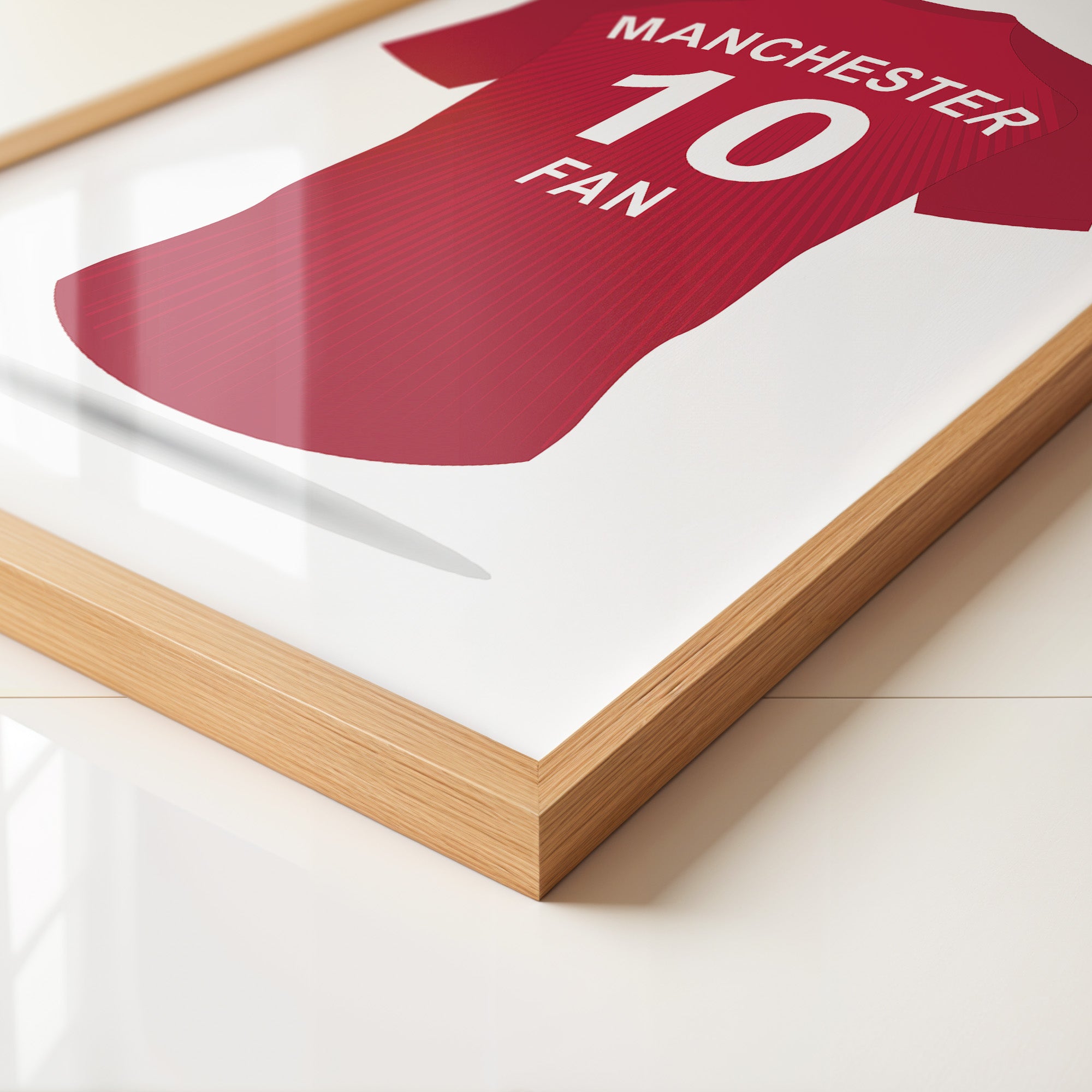 Manchester Trikot Rückenansicht