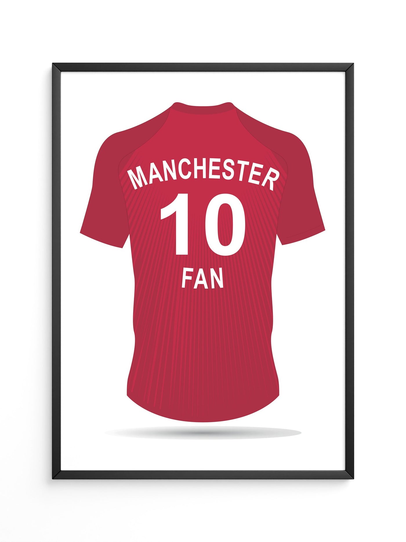 Manchester Trikot Rückenansicht