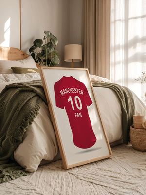 Manchester Trikot Rückenansicht