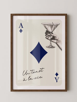 Kartenspiel Cocktailstil