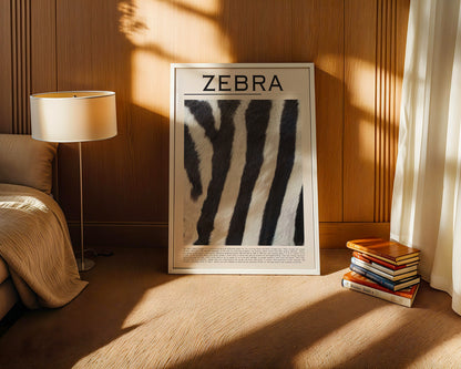 Zebrastreifen Felltextur