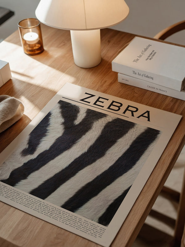 Zebrastreifen Felltextur