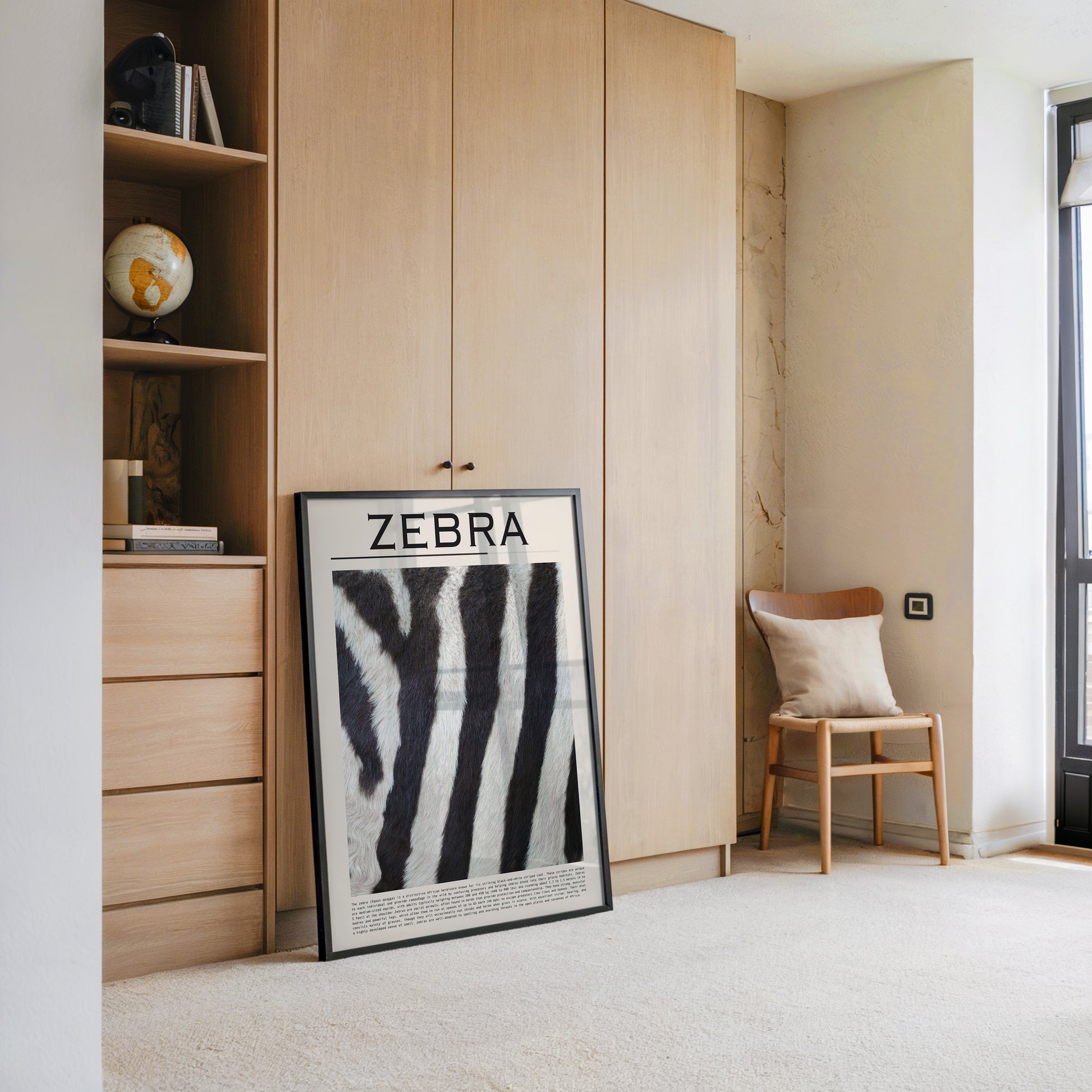 Zebrastreifen Felltextur