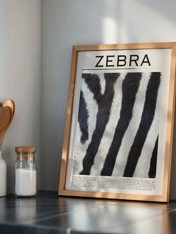 Zebrastreifen Felltextur
