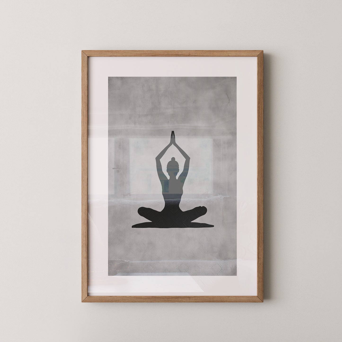 Yoga Silhouette Minimalistisch