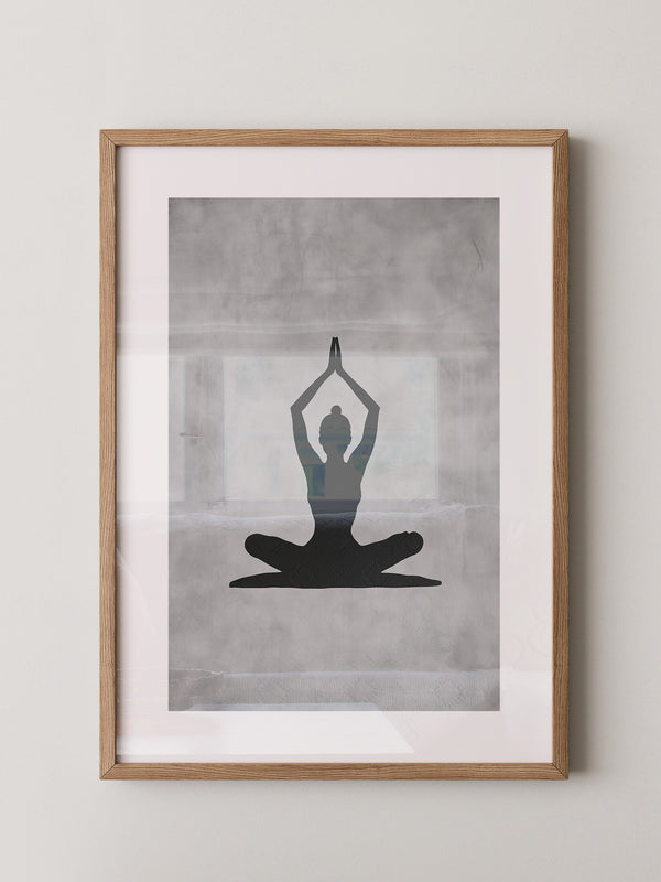 Yoga Silhouette Minimalistisch